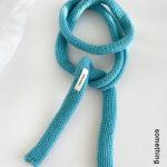 Minimalist Fine Wool Scarf — 100% Wool. 8×180 cm