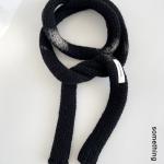 Minimalist Fine Wool Scarf — 100% Wool. 8×180 cm