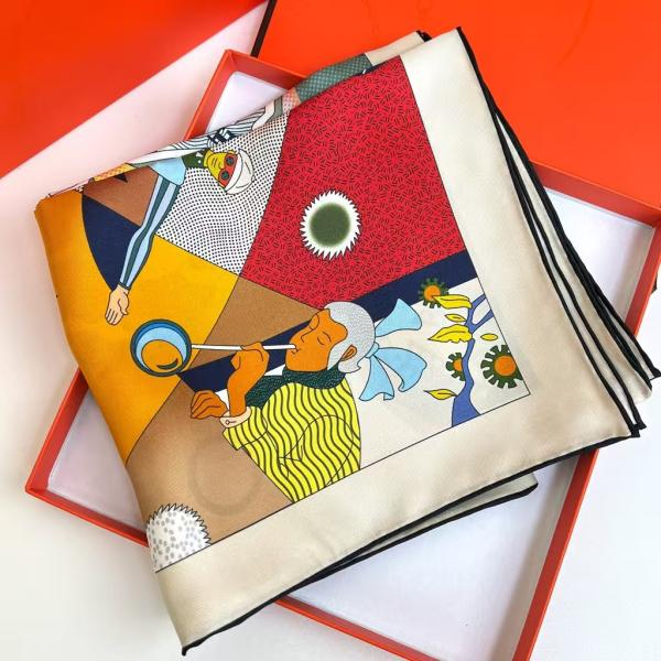 The Muse Collection: 100% Mulberry Silk Square Scarf