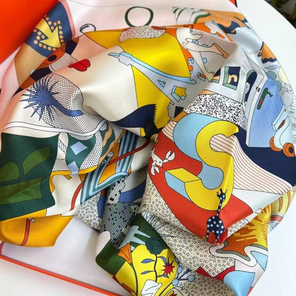 The Muse Collection: 100% Mulberry Silk Square Scarf