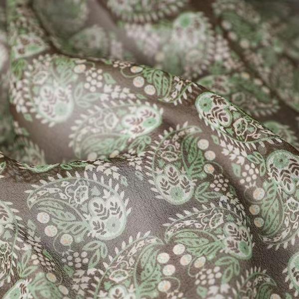 Bronze & Sage — The Narrative Silk Scarf