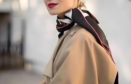 The Secret to Wearing a Silk Scarf Without Looking Dated – 6 Stylish Ways
